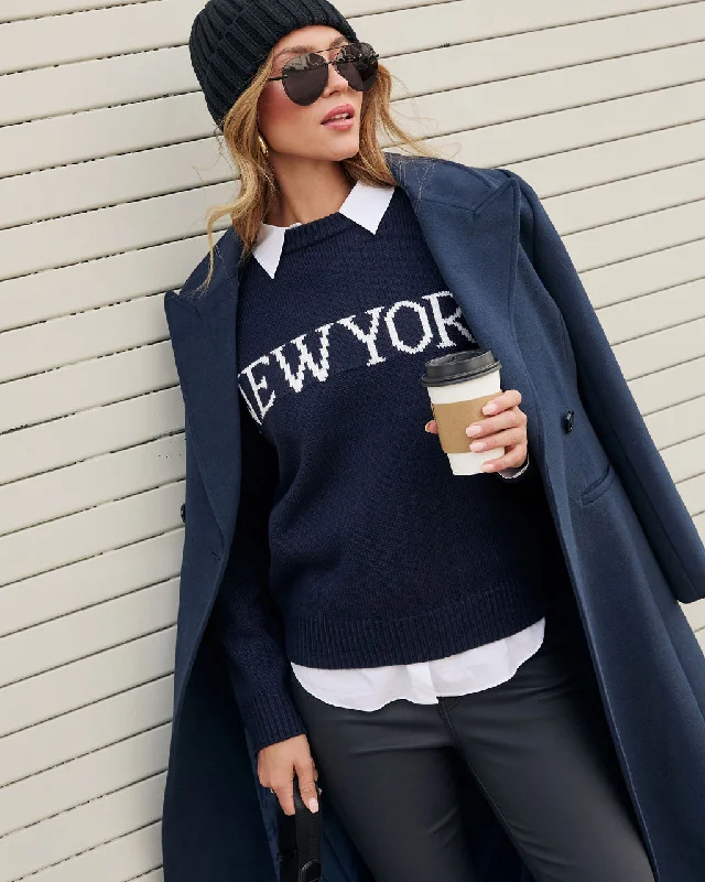 City of NYC Knit Sweater