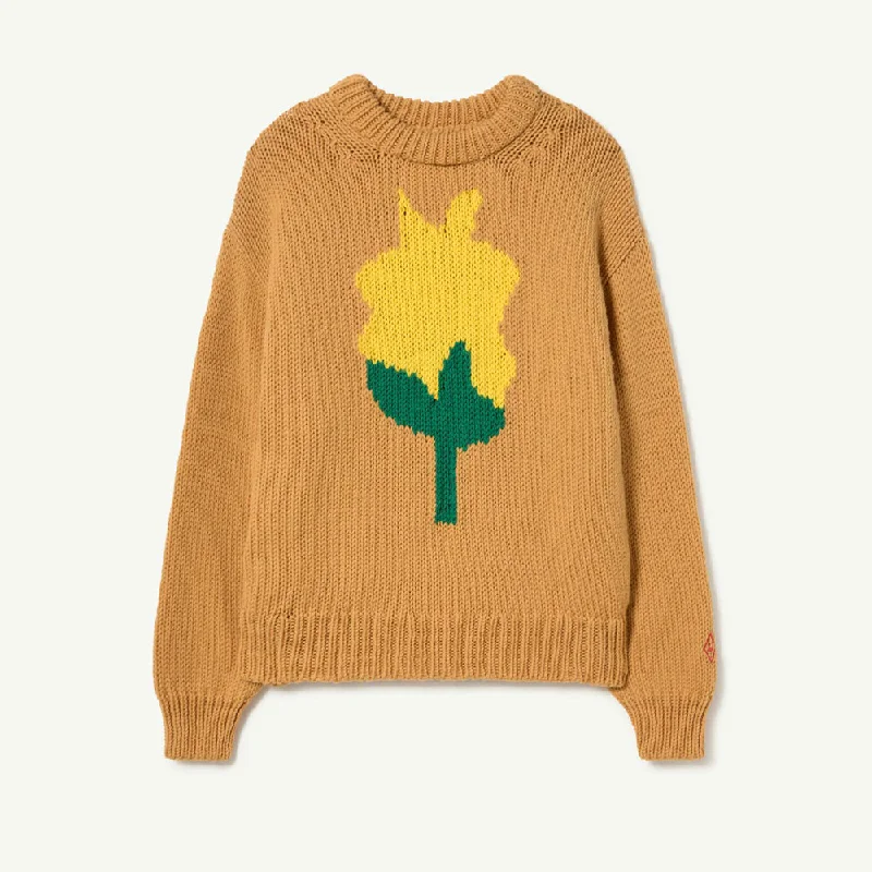 Flower Bull Kid's Sweater