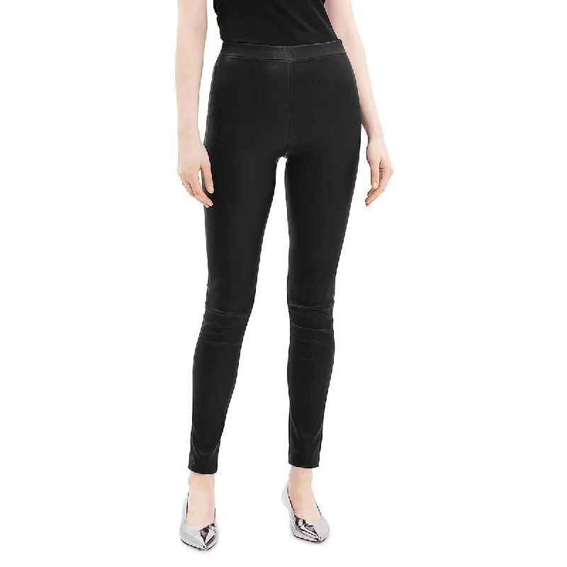 Refreshing Design Theory Womens Adbelle Leather Skinny Leggings