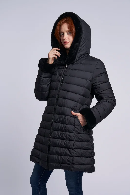 Soft Looks 4255HD Hooded down coat reverses to genuine shearling jsut 3 left 1/m 1/L 1/xL $275 Soft Looks 4255HD Hooded down coat reverses to genuine shearling jsut 3 left 1/m 1/L 1/xL $275