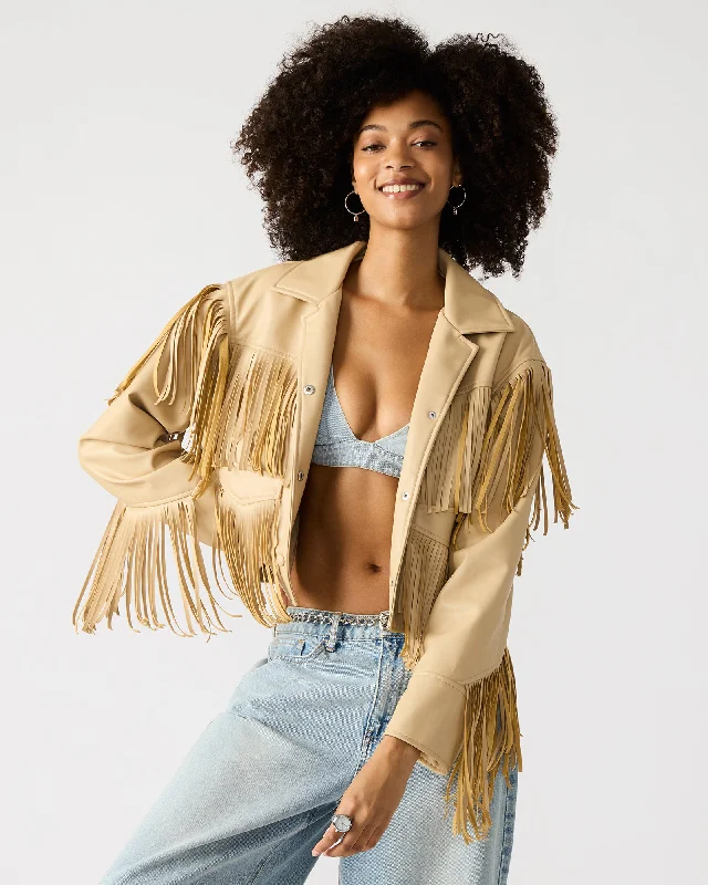 Relaxed Chic HALIA JACKET TAN