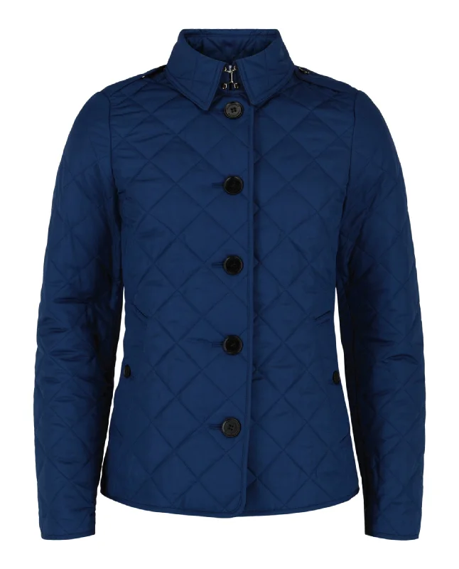 Sports Comfort Style Burberry Womens Quilted Down Jacket