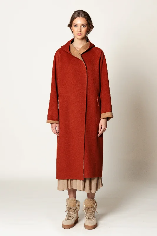 Economic Outlook Coat "ROMANA MAXI" / Doubleface Cashmere by Loro Piana