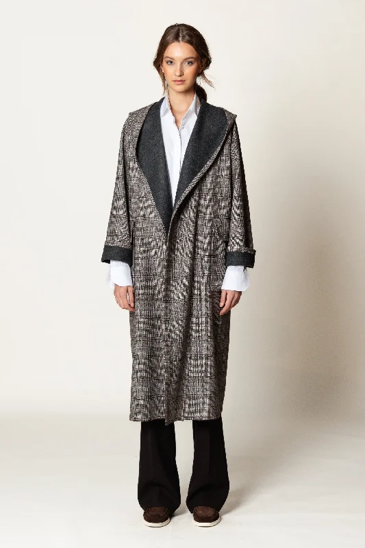 Personalized Wear Coat "ROMANA MAXI" / Merino Wool by Loro Piana