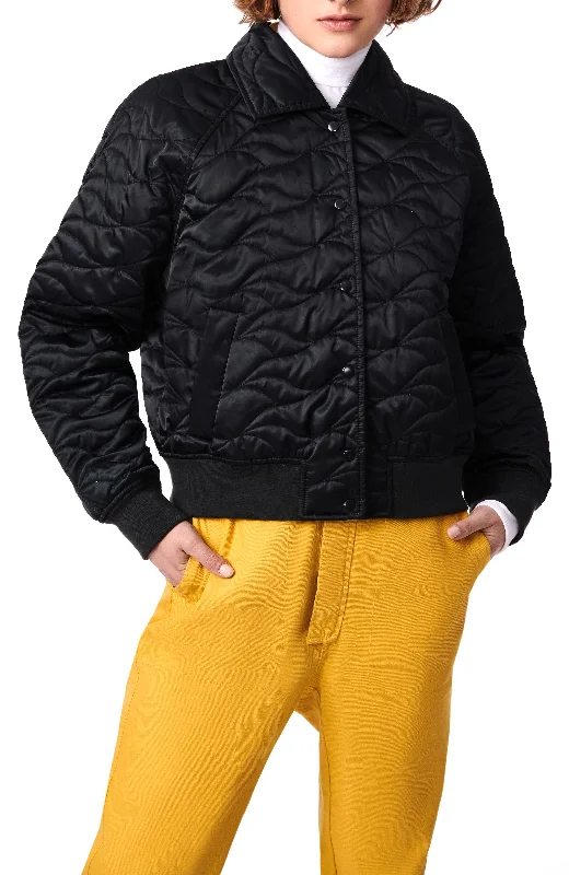 Fashionable And Fashionable Collared Bomber Jacket