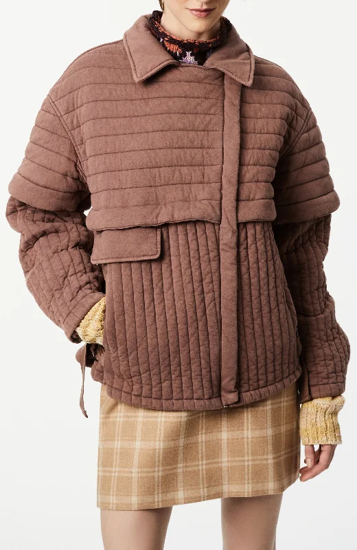 Fashionable Inner Wear Knit Quilted Jacket
