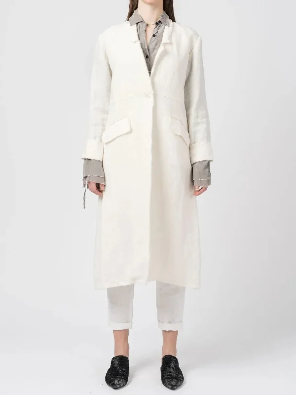 Minimal Classic LINEN COAT