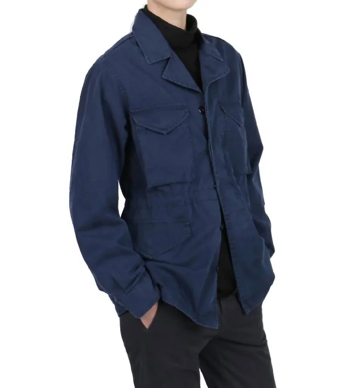 Advanced Customization Surplus Jacket In Navy