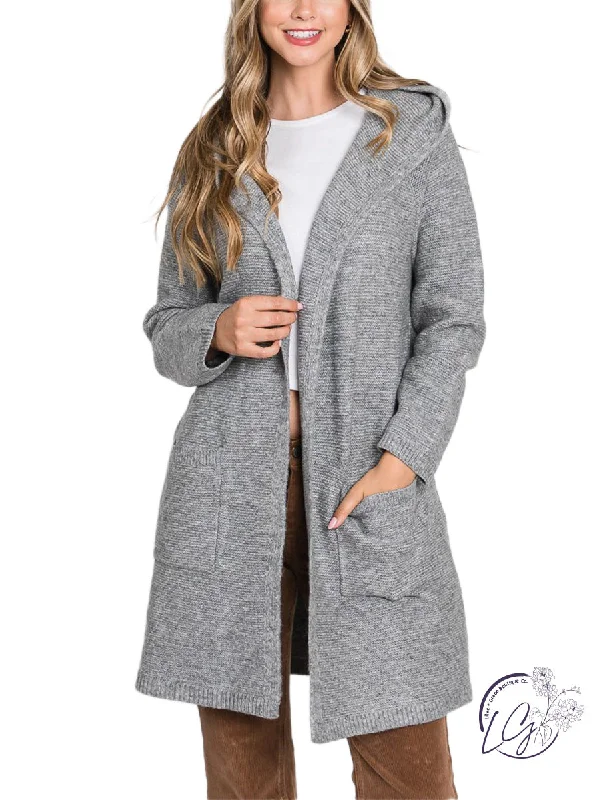 Personalized Design Sleek Sweater Overcoat