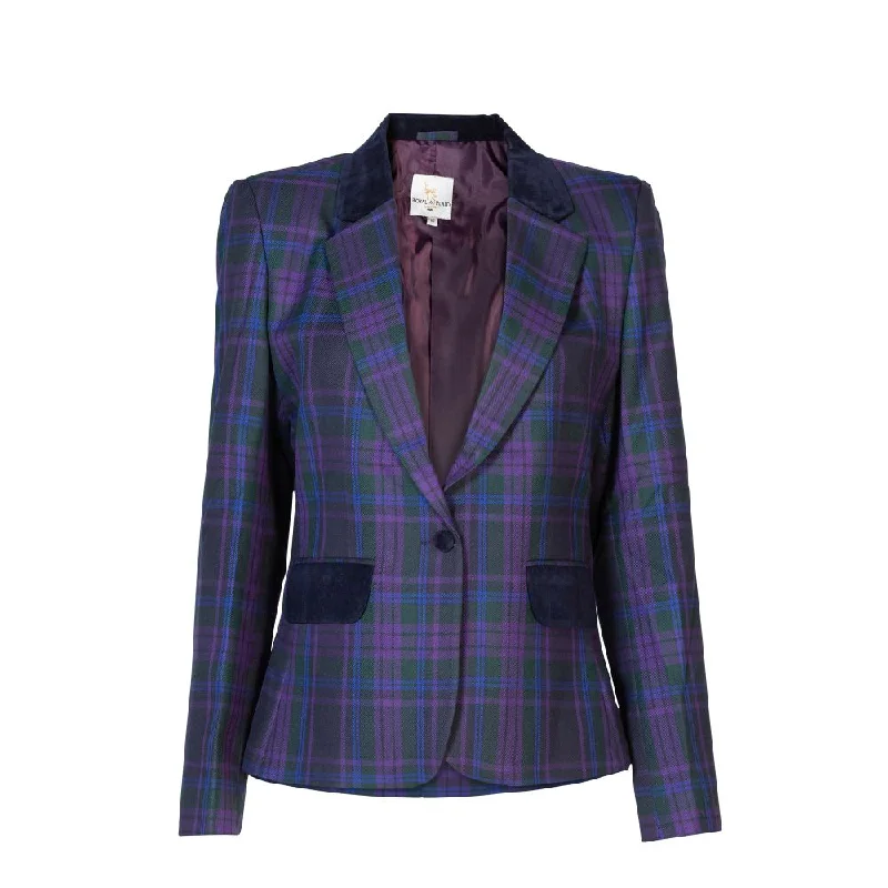 Casual Wear Women's Tartan Short Jacket - Spirit of Scotland