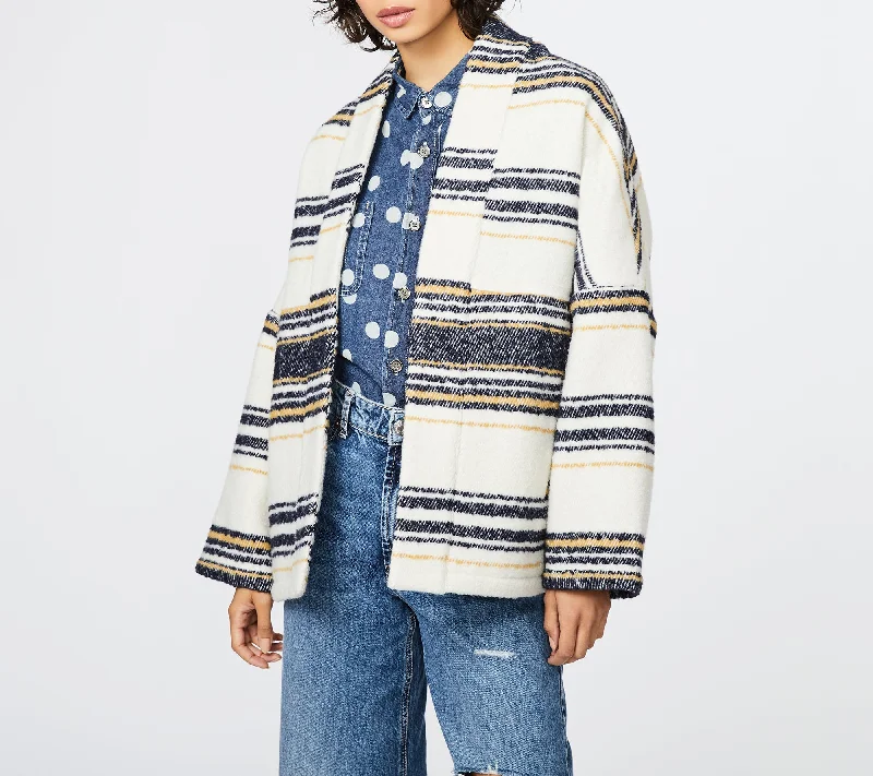 Bright Colors Wool Cardigan