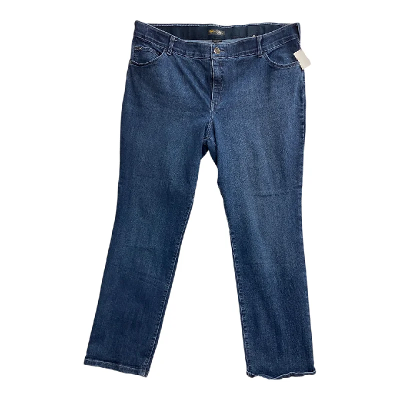 Street Show-off Style Jeans Skinny By Lee In Blue Denim, Size: 24