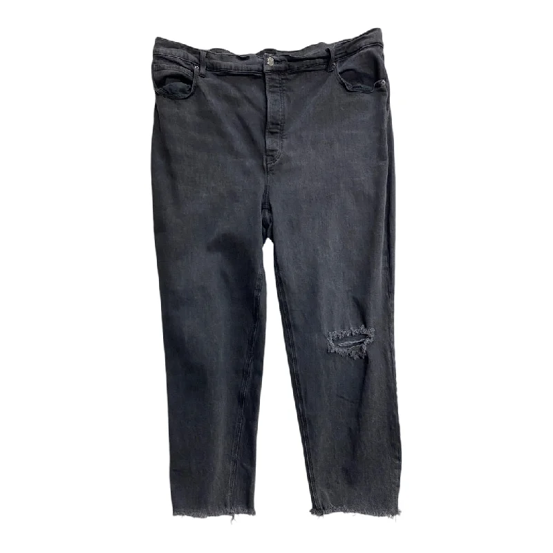 Sports Fitness Wear Jeans Straight By Old Navy In Black, Size: 24