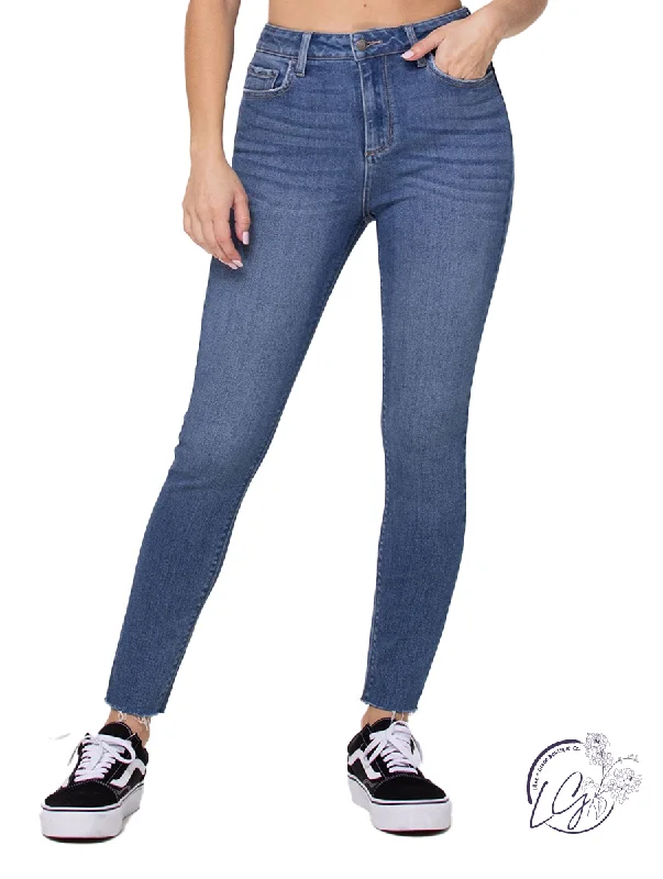 Printing decoration Kianna High-Rise Skinny by Cello Jeans