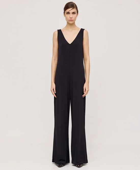 Access Fashion Black Jumpsuit With Straps