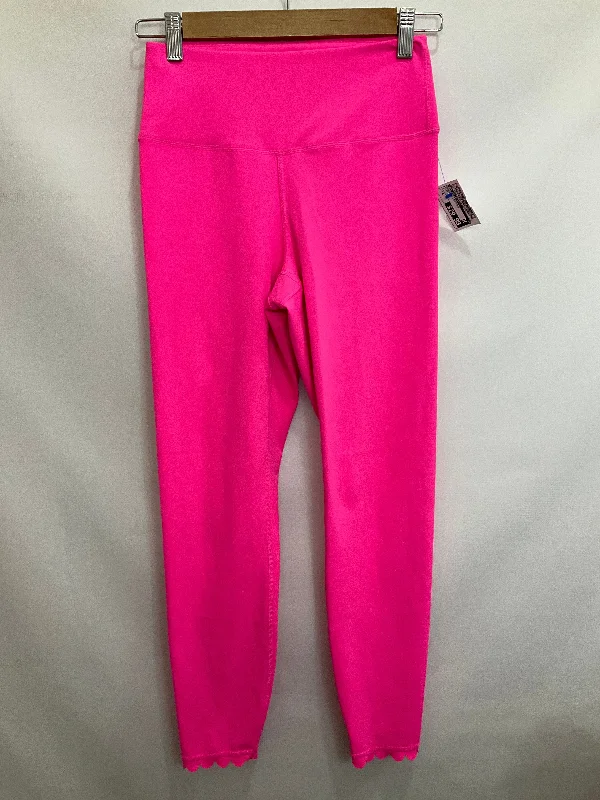 Athletic Leggings By Ivl Collective In Pink, Size: 6