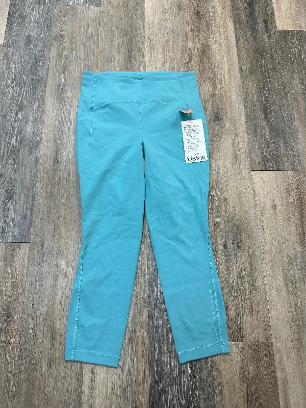 Athletic Leggings By Lululemon In Blue, Size: 8