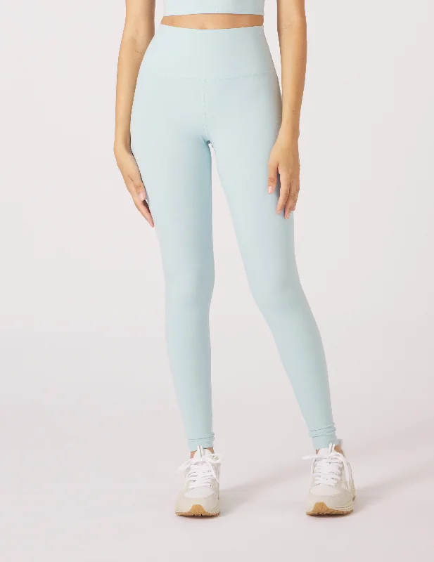 High Waist Pure Legging: Hydrangea