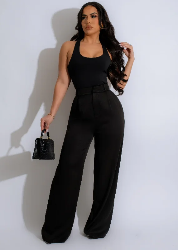 Business Woman Pant Black