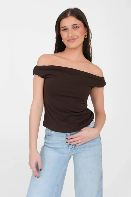 Alice style Elle Top in Brown
