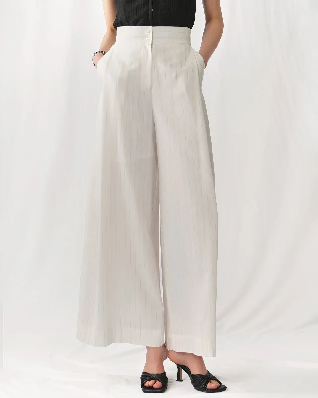 Laurent Wide Leg Trousers