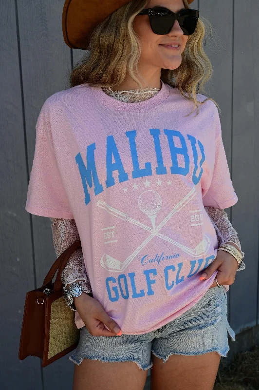 Retro Stripes Malibu Golf Club Tee S-XL