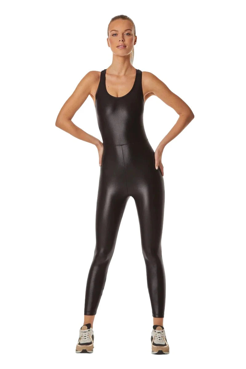 Noli Yoga Liquid Vixen Jumpsuit Black