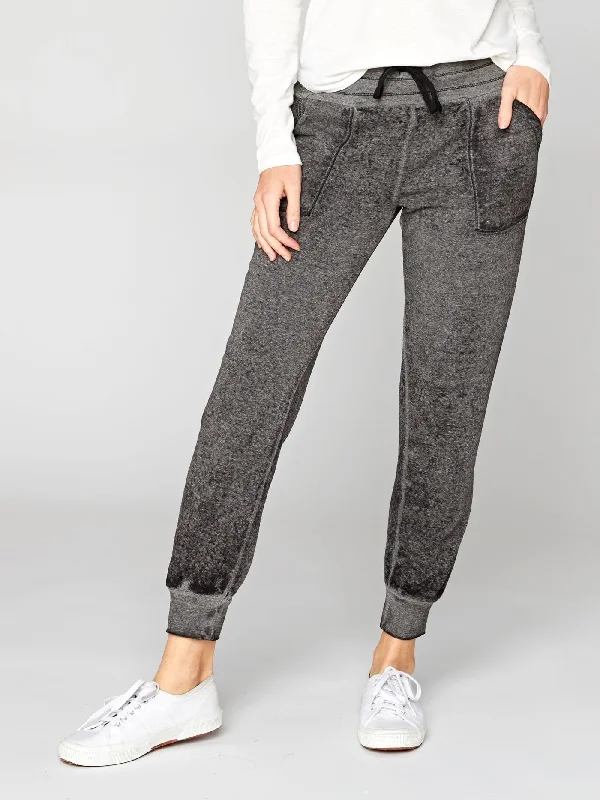 Phoebe Burnout Wash Sweatpant